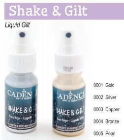 Cadence - Shake & Gilt liquid gilt spray - Goud - 25 ml (0001) *