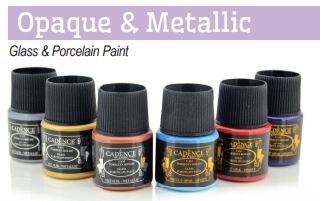 Cadence - Glas- en Porseleinverf Metallic - Koper - 45 ml (0072)