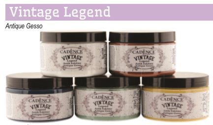 Cadence Vintage Legend gesso Mould - schimmel groen 0006 150ml (0006)