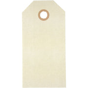 Labels, afm 5x10 cm, 250 gr, naturel, 20stuks (510050)