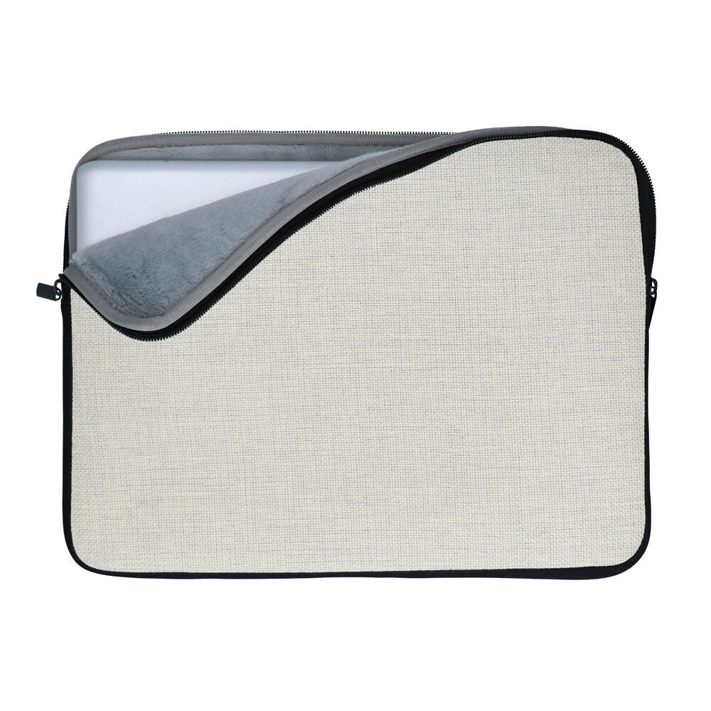 Polylinnen Sublimatie Laptophoes met Voering - 17" (40x30x16cm)