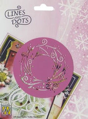 Lines and dots - Kerstbal (AFGEPRIJSD)