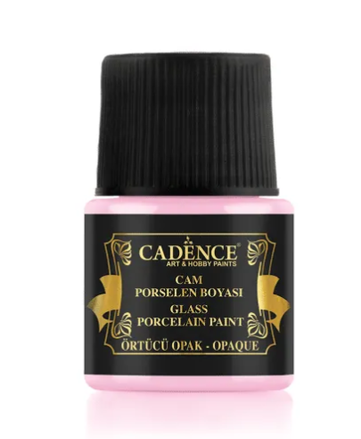 Cadence - Glas- en Porseleinverf - Opaque - Lichtroze - 45 ml (0031) *