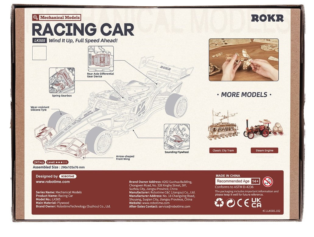 Robotime Racing Car (LK505)