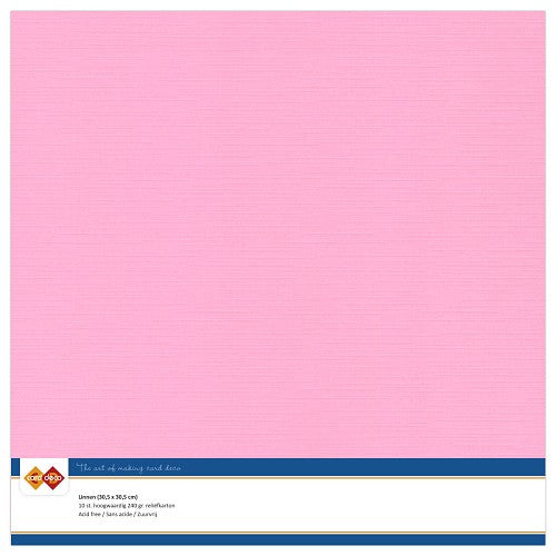 Linnenkarton - Card Deco - Scrap - Pink - (LKK-SC16)