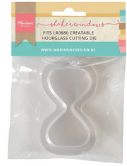 Marianne Design • Decoration Shaker Window Hourglass - LR0071*