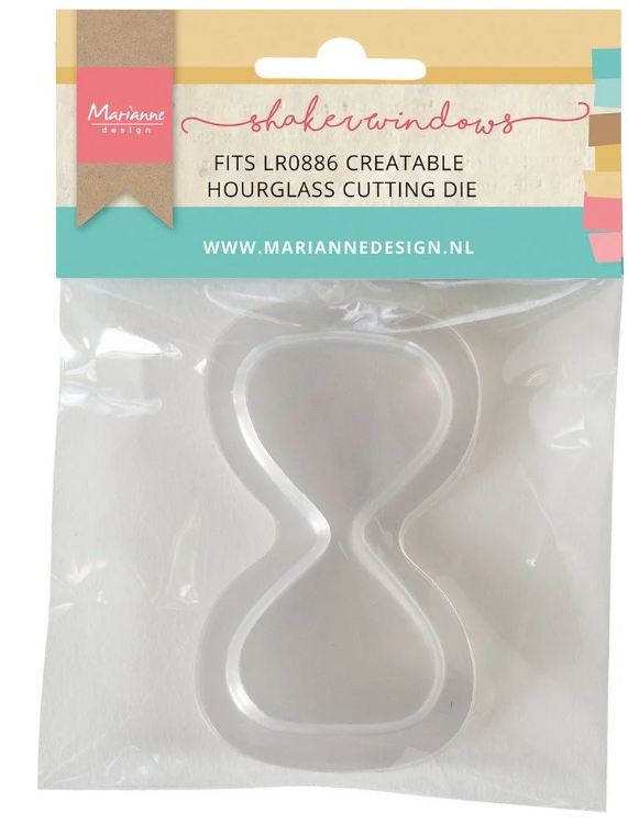 Marianne Design • Decoration Shaker Window Hourglass - LR0071*