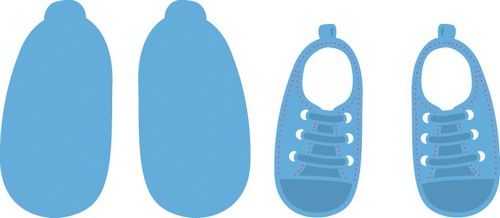 Marianne Design - Creatables - My first sneakers (LR0304) (AFGEPRIJSD)