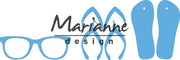 Marianne Design - Creatables - Flipflops & zonnebril (LR0477) *