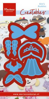 Marianne Design - Creatables - Kim`s Buddies prinses 72x82mm (LR0529)*