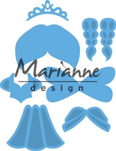 Marianne Design - Creatables - Kim`s Buddies prinses 72x82mm (LR0529)*