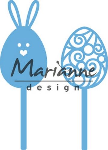 Marianne Design - Creatables - pins Pasen 25x80mm, 26x66mm (LR0590) (AFGEPRIJSD)