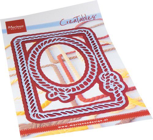 Marianne D Creatable Touw frames - Rechthoek & Ovaal LR0813 88 x 124 mm*