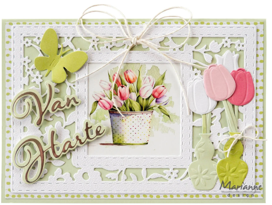 Creatables Rectangle Flowers (LR0888) *