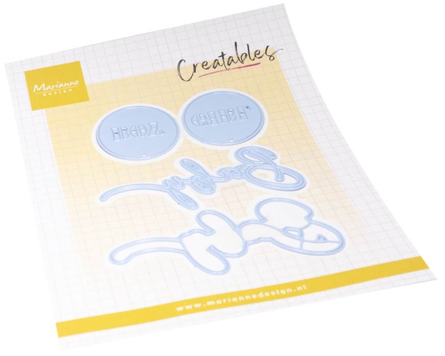 Creatables Baby Boy & Girl Text (LR0894) *