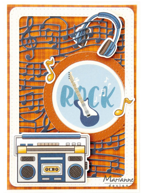Marianne Design • Creatable Musical Frame A6 (LR0911) *