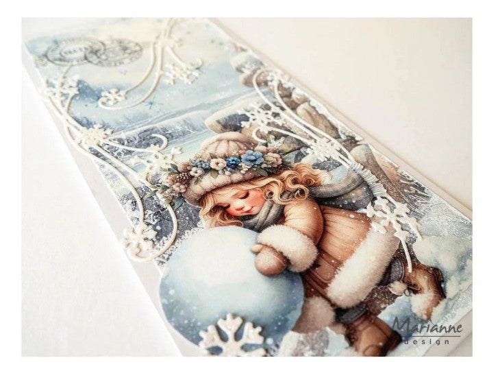 Marianne Design • Creatable Ice Crystals Swirl (LR0927) *