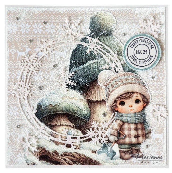 Marianne Design • Creatable Ice Crystals Circle (LR0928) *