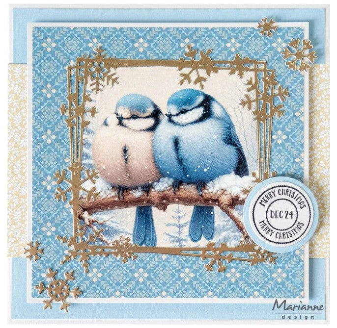 Marianne Design • Creatable Ice Crystals Square (LR0929) *