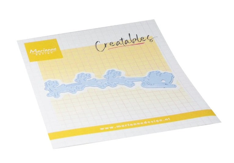 Marianne Design • Creatable Santa & sleigh (LR0934) *