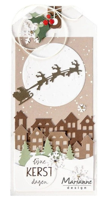 Marianne Design • Creatable Santa & sleigh (LR0934) *