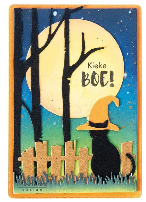 Marianne Design • Creatable Witch hats & broomstick (LR0935) *