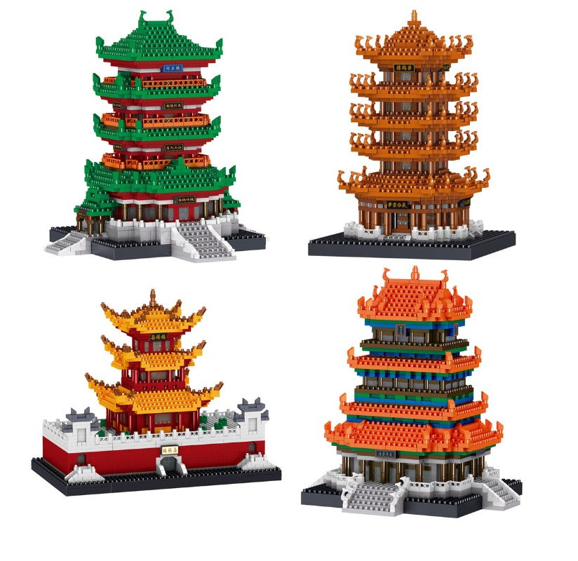 Lezi Four Great Towers of China (stuk) *
