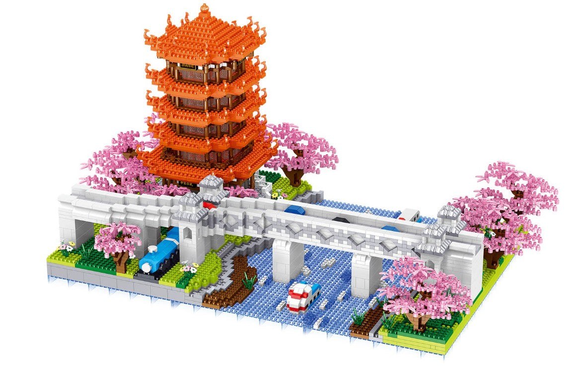 Lezi Yellow Crane Tower & Yangtze River Bridge (LZ8269) *