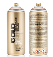 Montana Gold Spuitbus 400 ml Copper Chrome (M2000) *