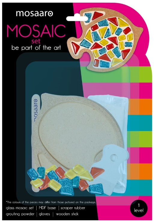 Mosaaro Mozaiek set Glas Mozaiek Vis (MA1008) *