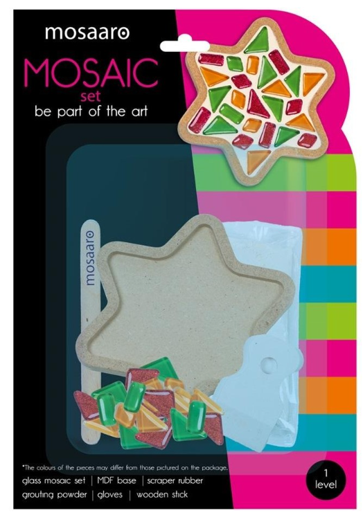 Mosaaro Mozaiek set Glas Mozaiek Ster (MA1009) *