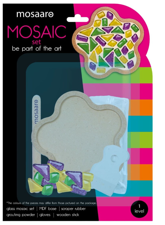 Mosaaro Mozaiek set Glas Mozaiek Bloem (MA1010) *