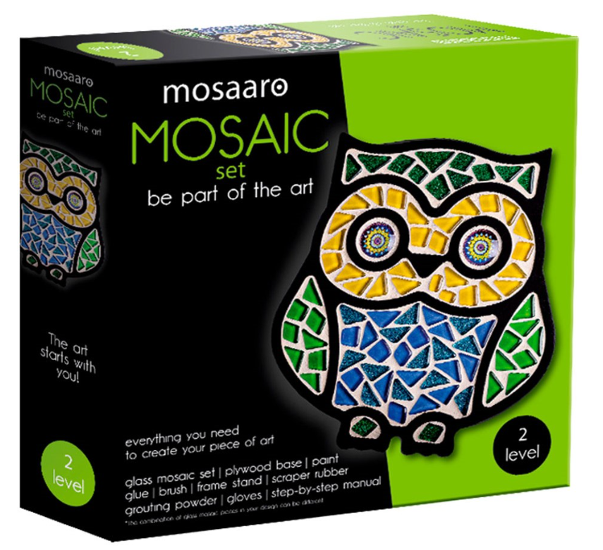 Mosaaro Mozaiek set Uil (MA2004) *