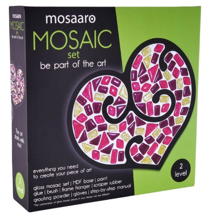 Mosaaro Mozaiek set Glas Mozaiek Hart (MA2005) *