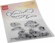 Marianne D Clear Stamp & Die set Tiny‘s Fall Bladeren TC0885 120x185mm (AFGEPRIJSD)