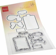 Marianne D Clear Stamp & die set Tiny‘s Parfum 120x225mm (TC0882) (AFGEPRIJSD)