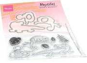 Marianne D Clear stamp Eline's Animals - reptielen EC0181 stamps dies (AFGEPRIJSD)