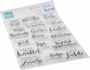 Marianne D Clear Stamp Lieve teksten CS1087 115x185mm*