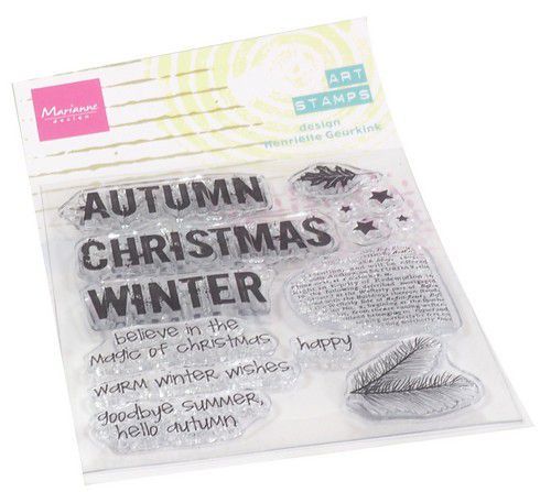 Marianne D Clear Stamps Art stamps Hallo Herfst (NL) MM1631 95x160 mm (AFGEPRIJSD)