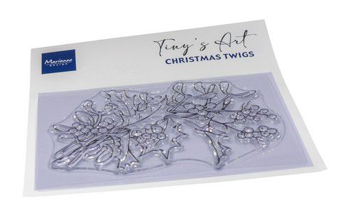 Marianne D Clear Stamps Tiny's Art - Kersttakken TC0918 130x85mm *
