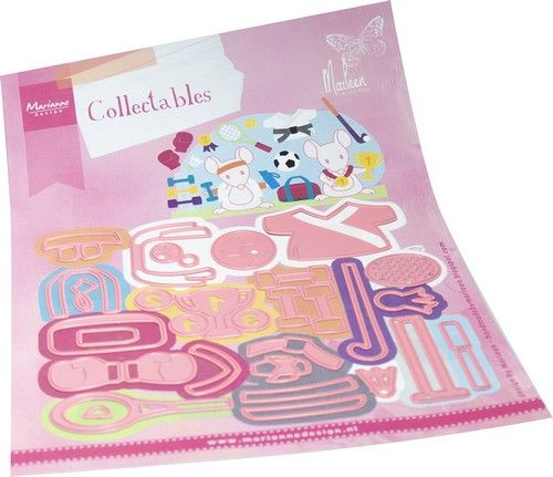 Marianne D Collectable Sport Accessories by Marleen COL1548 2128x111mm *