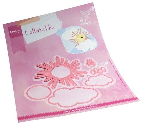 Marianne D Collectable Zon & wolken by Marleen COL1543 88x114mm *