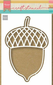Marianne D Craft Stencil - Eikel PS8102 21x15cm (AFGEPRIJSD)