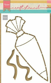 Marianne D Craft Stencil - Snoepzak PS8122 21x15cm*