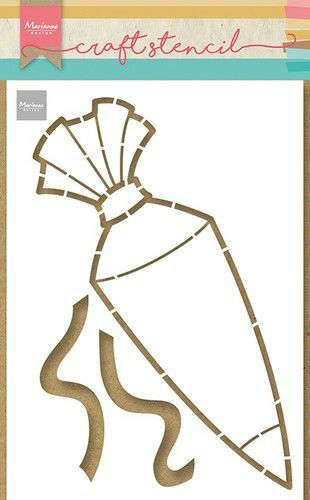 Marianne D Craft Stencil - Snoepzak PS8122 21x15cm*