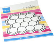 Marianne D Craftable Pixel-Hexagon CR1668 97,5x92,5mm *