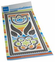 Marianne D Craftable Slimline Bloemen 92x204mm (CR1623)*
