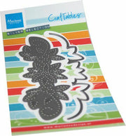 Marianne D Craftable Stitch rand Kerst CR1570 A5