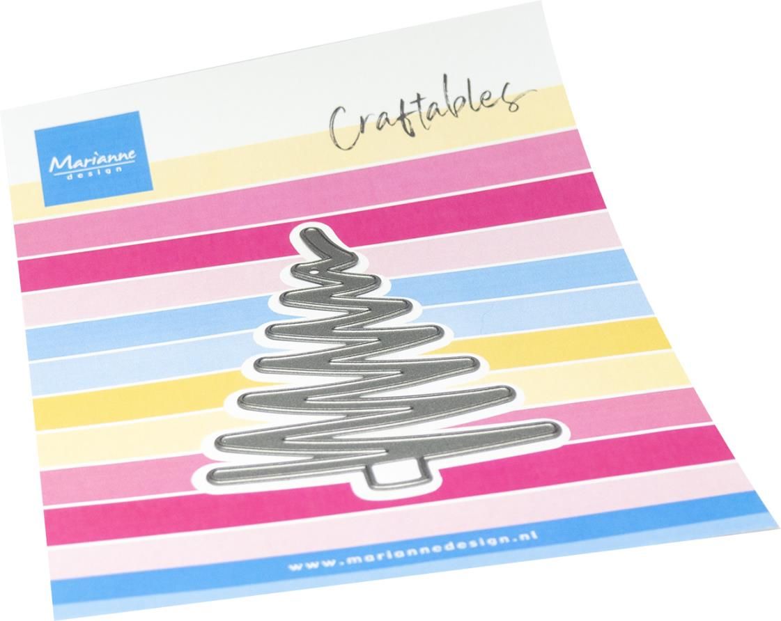 Marianne D Craftable Zig zag boom CR1669 62x84,5mm *