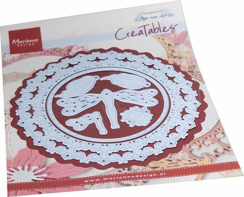 Marianne D Creatable Anja‘s libellen cirkel LR0795 120x160mm *